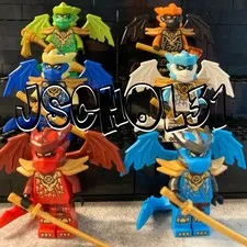 LEGO Ninjago Dragon Form Minifigures -You Pick- Lloyd, Kai, Cole, Jay, Nya, Zane