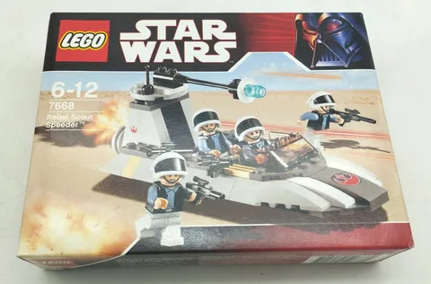 LEGO Star Wars 7668 Rebel Scout Speeder MISB NEW SEALED Episode 4 5 6 EOL RARE