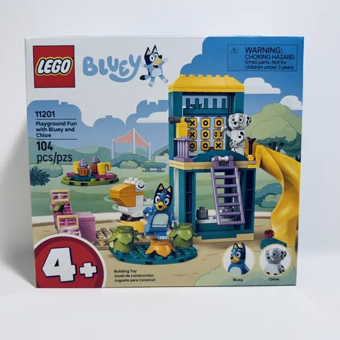 LEGO 11201 Bluey Playground Fun with Bluey and Chloe 104pcs New Sealed