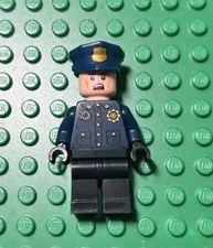 LEGO GCPD Officer Minifigure Male sh0347 70912 DC Super Heroes Lot Rare HTF