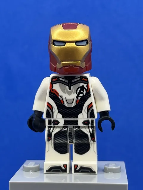 Iron Man (White Jumpsuit) LEGO Marvel Avengers Endgame Super Heroes sh0575