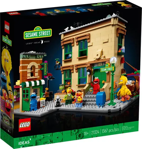 21324 LEGO Ideas 123 Sesame Street RETIRED FACTORY NEW SEALED