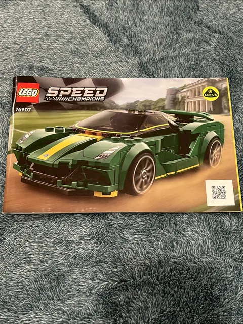 LEGO Speed Champions: Lotus Evija (76907) Instruction Manual Only