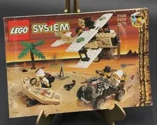 LEGO Adventurers Treasure Raiders 5909 5948 2879 Manual Instruction Book ONLY