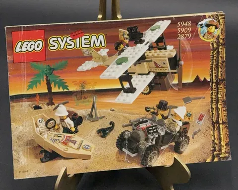 LEGO Adventurers Treasure Raiders 5909 5948 2879 Manual Instruction Book ONLY