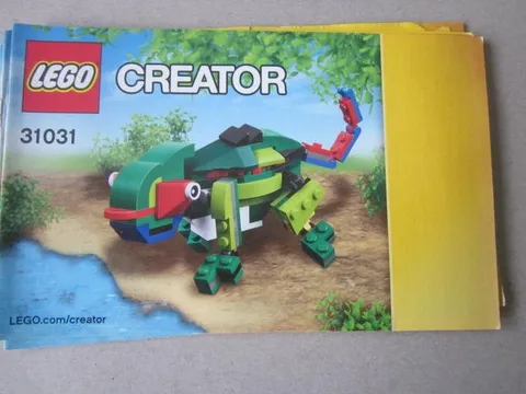 Lego Building Instructions Instruction Creator 31031 Chameleon