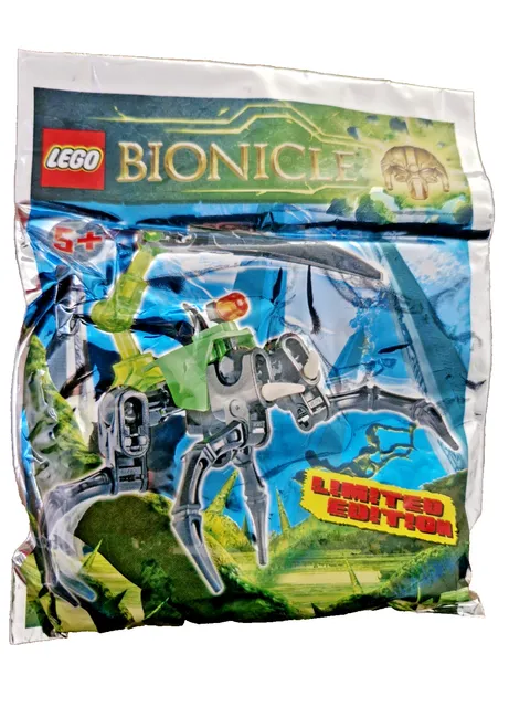 LEGO Bionicle Scorpion Sealed 601601 Limited Edition Foil Pack G2 2016 Unopened