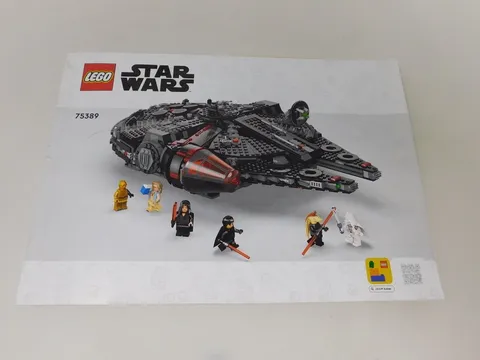 LEGO Star Wars 75389 Dark Falcon instruction manual booklet ONLY