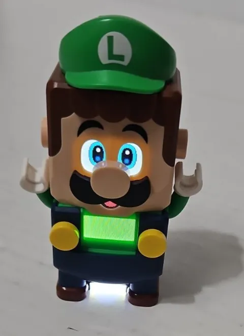 Lego Super Mario Luigi Interactive Figure (Working)