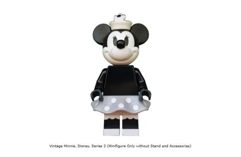LEGO® Minifig dis025 - Vintage Minnie, Disney, Series 2