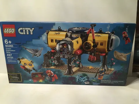 LEGO CITY: Ocean Exploration Base (60265) New Sealed