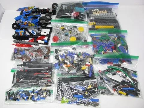 2.5 LB+ Lot Assorted Lego Technic 1000 Parts Pieces Beams Pins Axles Liftarms