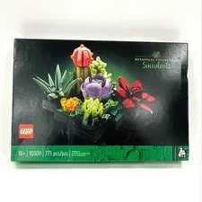 Open Box, Sealed Bags; LEGO Botanicals 10309 Succulents