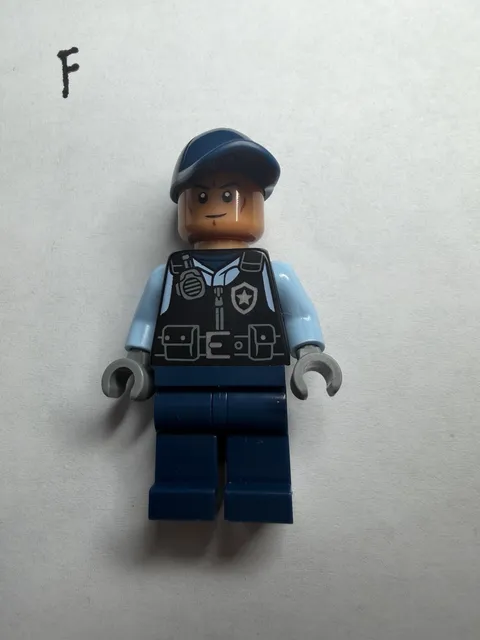 LEGO® Minifig sh1087 - Security Guard Arkham Asylum - Female Minifigure NEW
