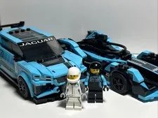 LEGO SPEED CHAMPIONS: Formula E Panasonic Jaguar Racing Gen2 Car & Jaguar I-Pace