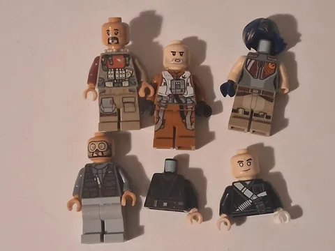 Lego Star Wars Rare Minifigure Parts Lot Rogue One Anakin Sabine Wren