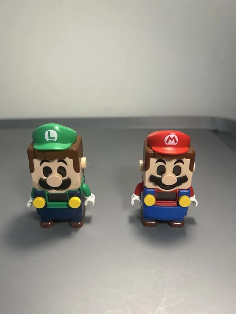 LEGO Super Mario & Luigi Interactive Electronic Figures Tested Bundle