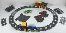 LEGO Duplo Train Tracks Cars Crossing Switching Tracks 35 Pieces Lot