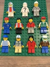 10 LEGO CITY older type Minifigs Bundle With 1 bonus random minifig (15)