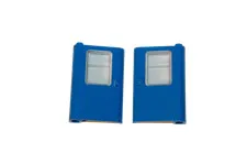 Lego® 9V 12V TRAIN Railway Doors Set Left Right BLUE