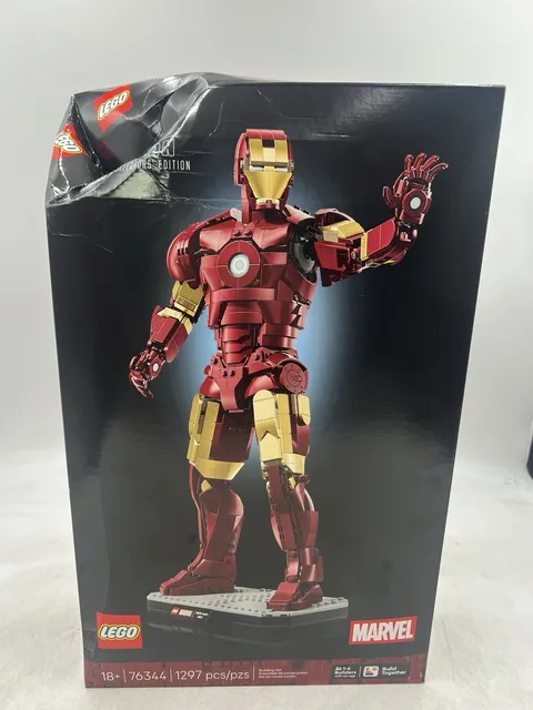 LEGO Marvel Iron Man Mark 3 Collectors' Edition 76344 1297 PCS New In Box