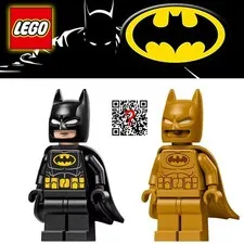 LEGO Batman Minifigures from set #76330 Batman Logo Gold Batman