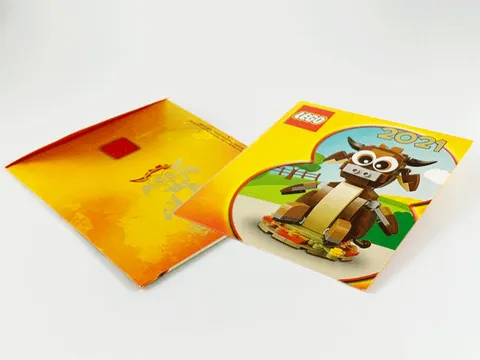 LEGO Envelope, Cardboard, 2021 Year of the Ox - Set 40417 inv.632