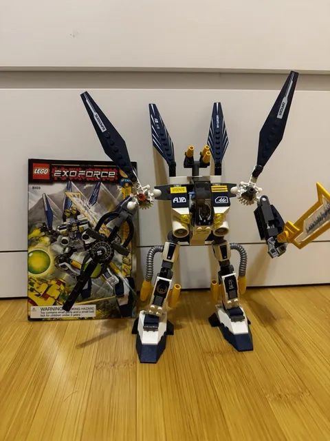 LEGO Exo-Force: Sky Guardian (8103) Retired Good Condition w/ Instructions