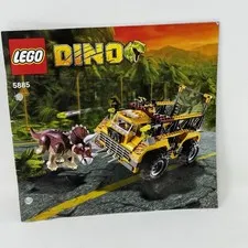 LEGO 5885 Dino: Triceratops Trapper Instructions Manual ONLY