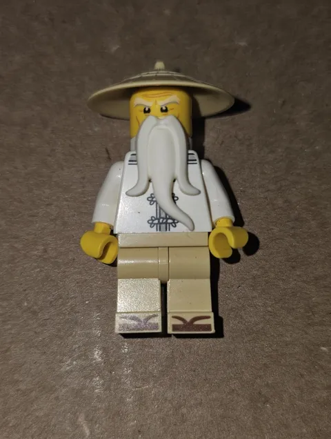 Lego MASTER SENSEI WU Collectible Minifigure Ninjago Movie