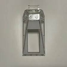 LEGO Windscreen 8x4x2 w 2 Studs & Bar Handle White Cockpit Window 21849pb02