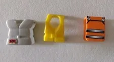 Lot Of 3 Vests For Lego Mini Figures