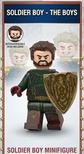 LEGO Soldier Boy - The Boys Minifigure Plastic w/ Interchangeable Head
