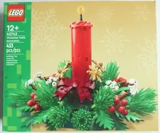 LEGO 40743 Christmas Table Decoration 433 Pcs Building Toy Set Holiday