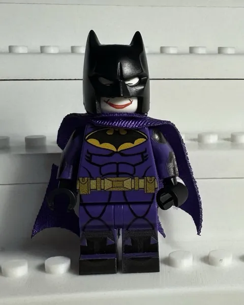 LEGO x BrickLuv Custom Printed Minifigure Joker Batman