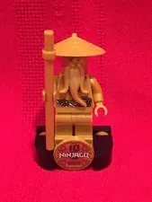 Lego Ninjago Golden Master Wu Minifigure 10th Anniversary - NEW
