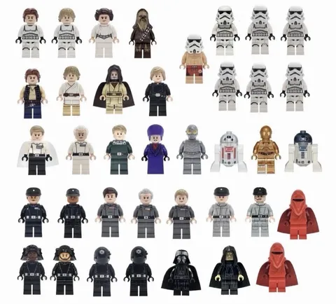 Lego Star Wars: UCS Death Star 75419 all Minifigures Brand New Never Assembled