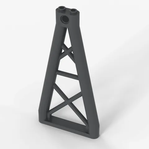 LEGO® Support: 64449 - New Dark Grey - Used