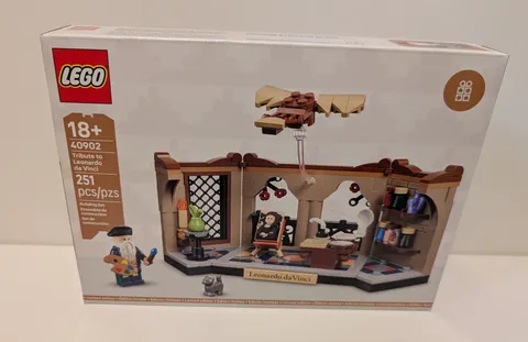 New LEGO Tribute to Leonardo da Vinci 40902