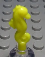 Lego Figure Accessories Seahorse Neon Yellow