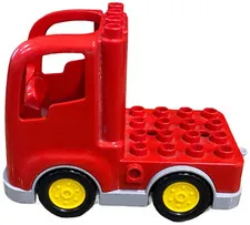 Lego Duplo Truck Flatbed  Spiderman Logo Red Replacement