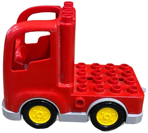 Lego Duplo Truck Flatbed  Spiderman Logo Red Replacement