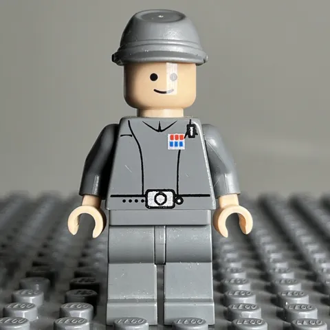 Lego Star Wars Minfigure SW0154 Imperial Officer Captain Commander Cavalry 3D