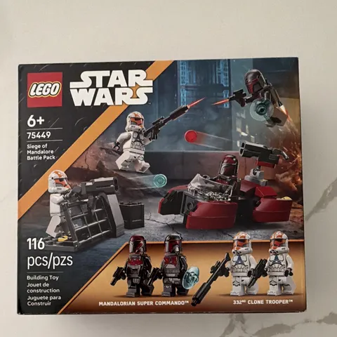 LEGO Star Wars 75449 Siege of Mandalore Battle Pack 116 pcs 6+ Clone