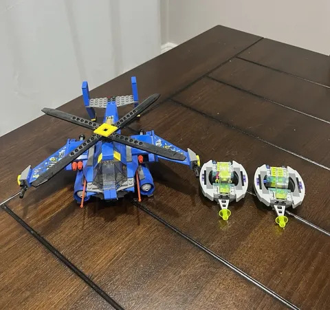 LEGO Space Alien Conquest: Jet-Copter Encounter (Set 7067) - Built / As-Is