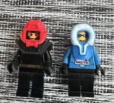 VINTAGE LEGO Arctic Explorer Minifigures Lot of 2 Plastic Arctic Subtheme