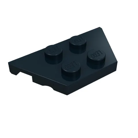 10x LEGO® Part 51739 - Wedge, Plate 2 x 4
