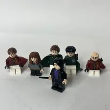 Lot Of 6 LEGO Harry Potter Students And SnapeMinifigures 
