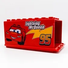 LEGO DUPLO Disney Cars Mack Lightning McQueen 95 Container Trailer 89195c01pb01