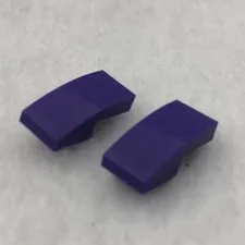 LEGO 11477 Dark Purple Slope, Curved 2 x 1 x 2/3 (x2)